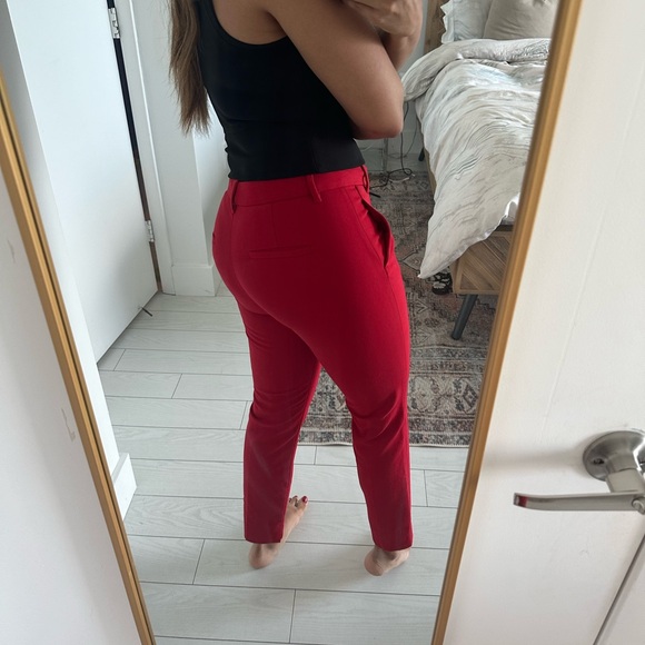 Red Zara Slacks - Picture 8 of 9